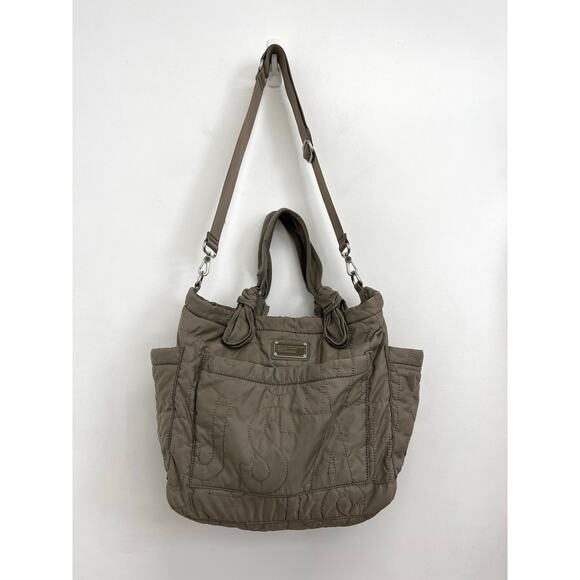 Marc by Marc Jacobs Nylon Quilted Pretty Eliz-a-baby Shoulder Tote Diaper Bag - Picture 1 of 15